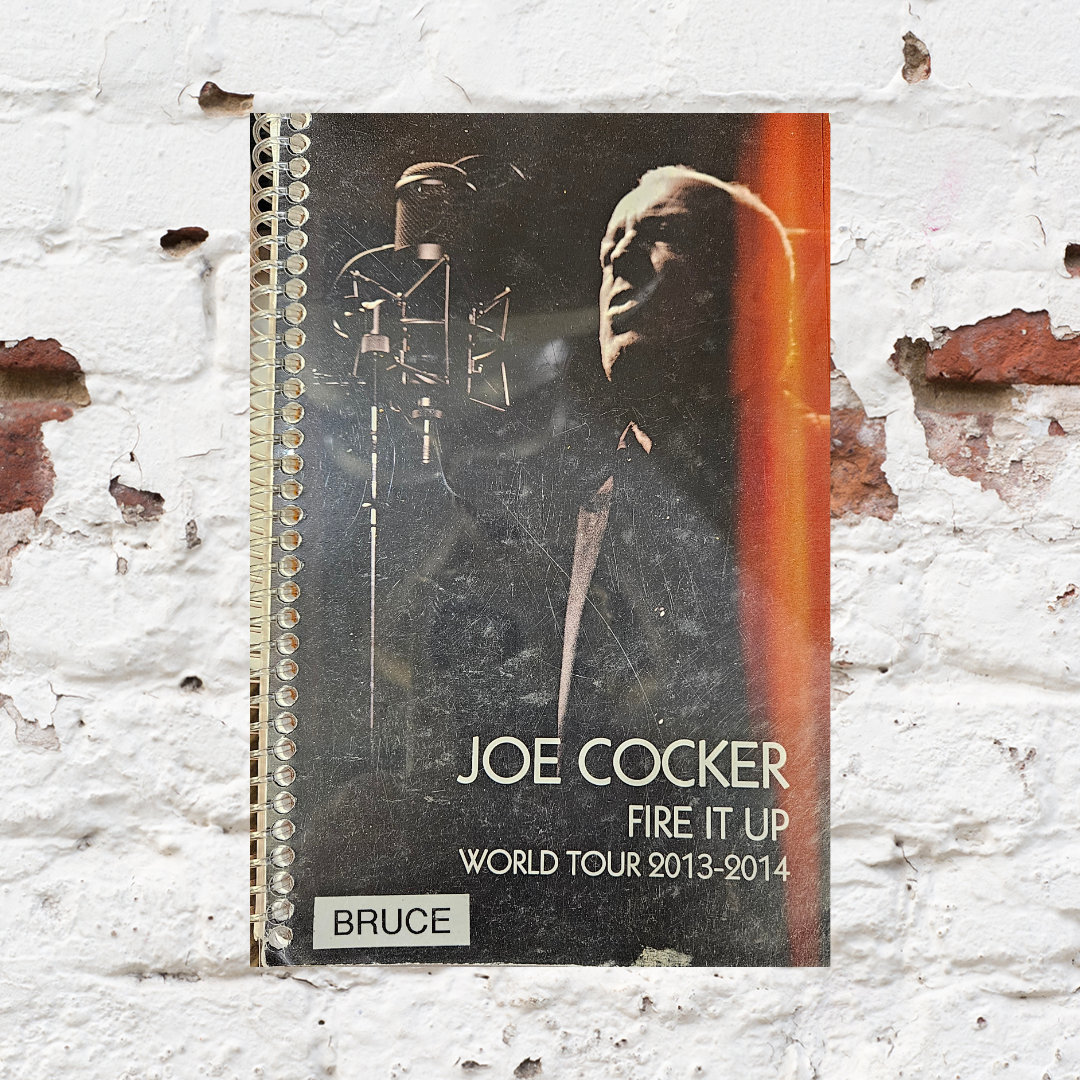 Joe Cocker “Fire It Up” World Tour 2013–2014 Official Tour Itinerary | Bruce Jones Closet
