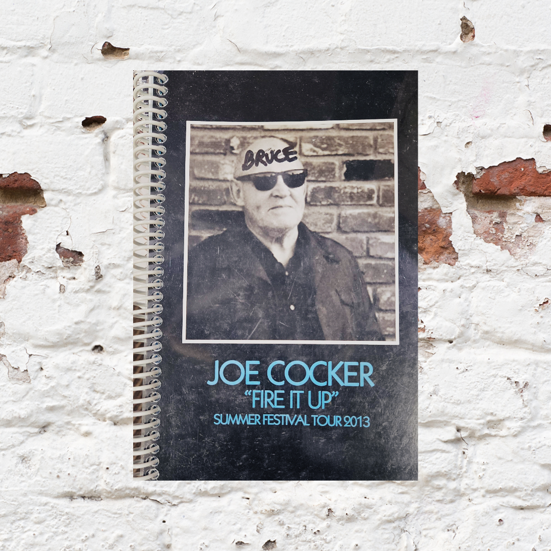 Joe Cocker “Fire It Up” Summer Festival Tour 2013 Official Tour Itinerary | Bruce Jones Closet