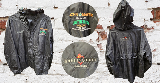 John Mayer, Counting Crows & Maroon 5 2003 Crew Rain Jacket | Bruce Jones Closet