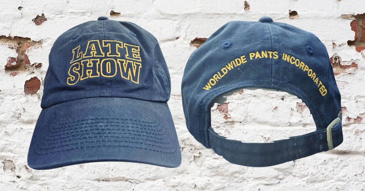 Late Show David Letterman Baseball Cap