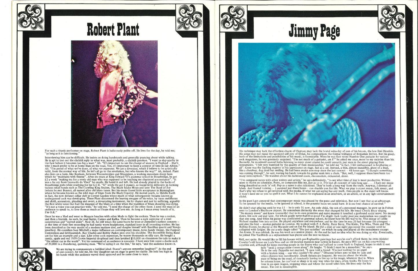 Led Zeppelin — Earls Court 1975 Original Concert Program | Donnie “DK” Kretzschmar’s Closet