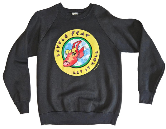 Little Feat Let It Roll 1988 Shoe Illustration Sweatshirt