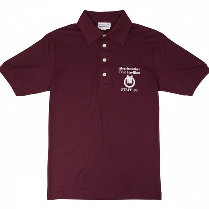 1980 Merriweather Post Pavilion Staff Polo - Rare Crew Issue/Phil Collins