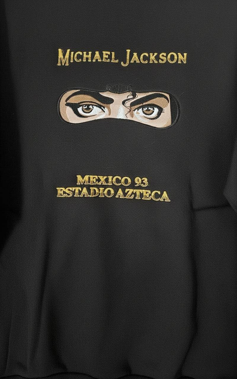 Michael Jackson Dangerous World Tour Mexico 1993 Crew Sweatshirt