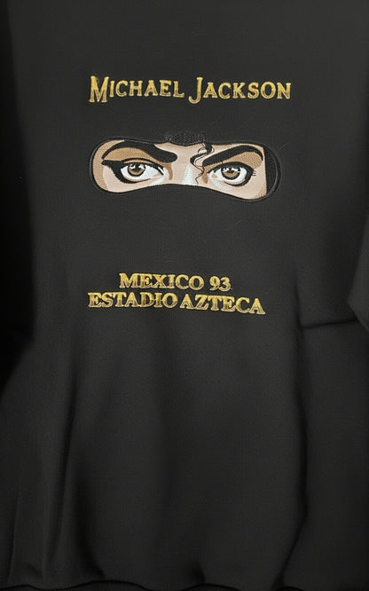 Michael Jackson Dangerous World Tour Mexico 1993 Crew Sweatshirt
