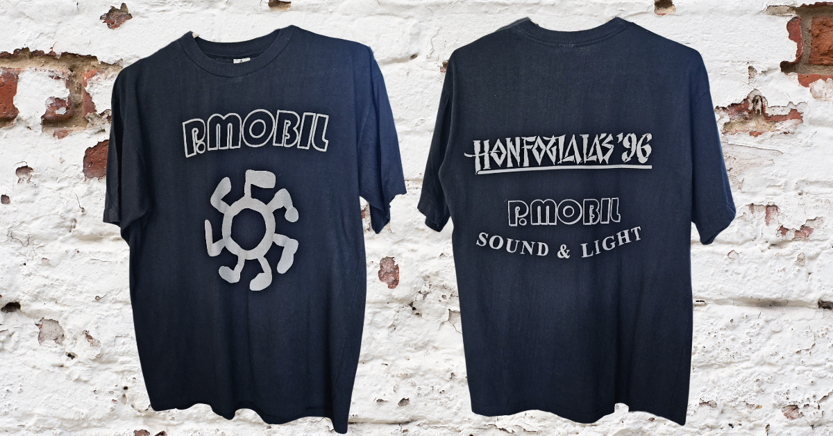 P. Mobile Honfoglalas '96 Tour Shirt (L, Sound & Lights Crew)