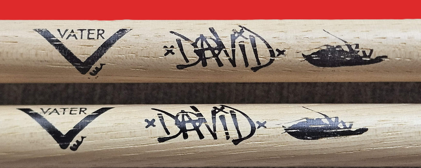 Dave Buckner Papa Roach Tour Drumsticks
