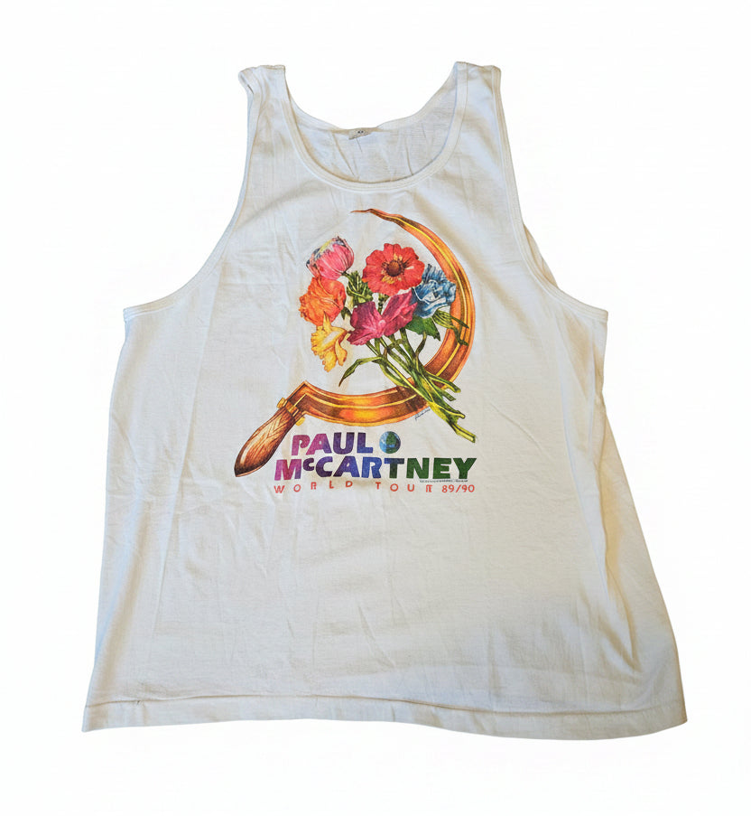 Paul McCartney World Tour 89/90 Tank Top | Mike Ponczek Collection