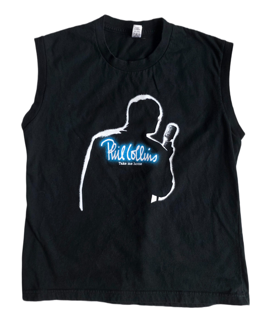 Phil Collins No Jacket Required Tour Sleeveless Shirt - 1985 - Joey Collection