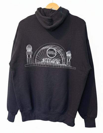 Pink Floyd European Tour 1994 Hoodie (XXL, Black)