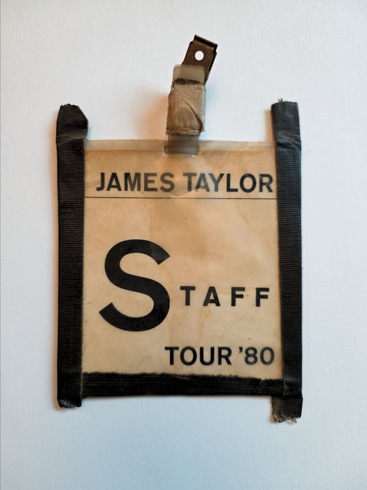 James Taylor Staff Tour Laminate 1981