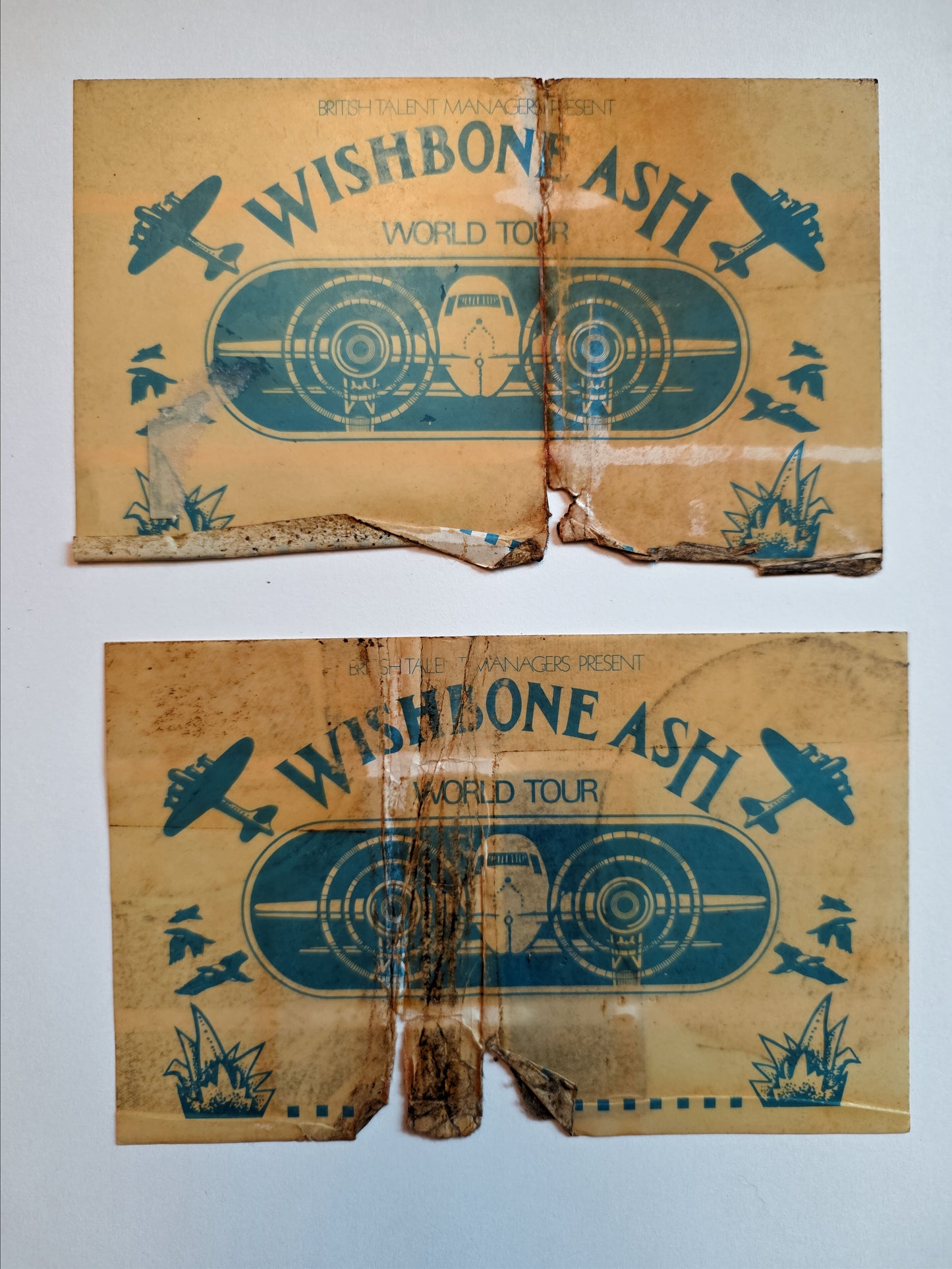 Wishbone Ash – Vintage Used Sticker