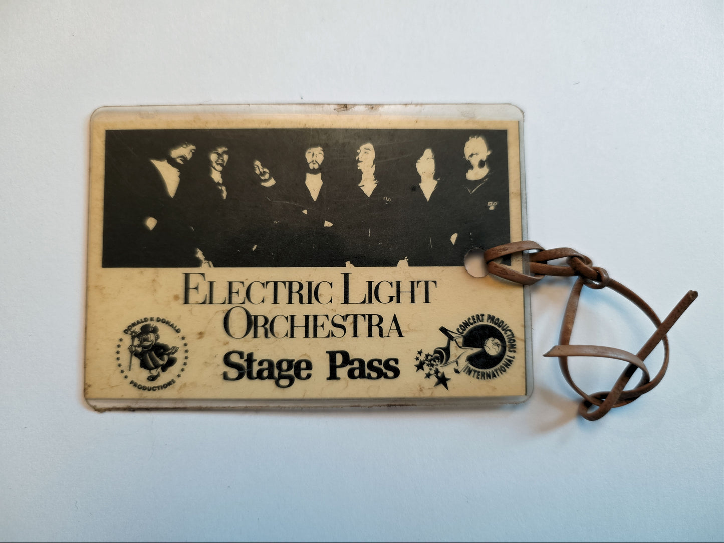 Electric Light Orchestra (ELO) Crew Tour Laminate – Doc Gans