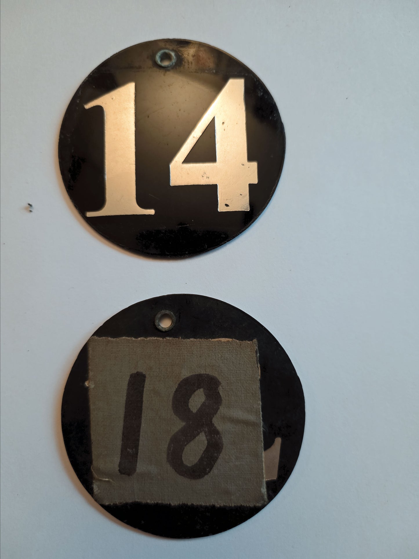 Vintage Numbered Tour Laminates #14 & #18 – Doc Gans