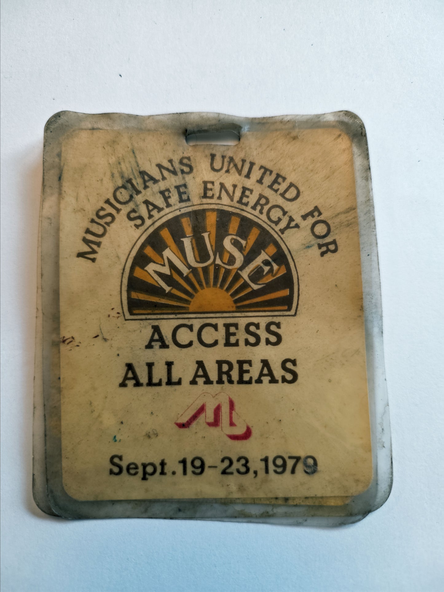 MUSE / MSG Crew Relic Set — Doc Gans Collection | Showco Archives