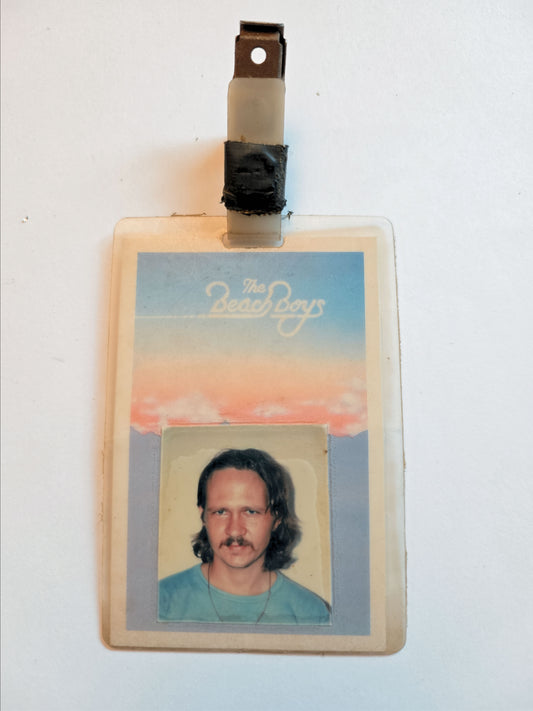Vintage Crew Pass / Archival Memorabilia – Beach Boys