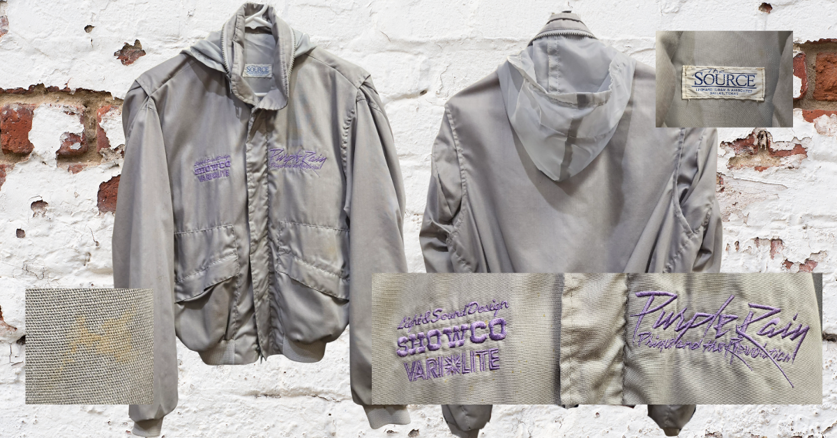 Prince & the Revolution - Purple Rain Jacket - Showco - Vari-Lite