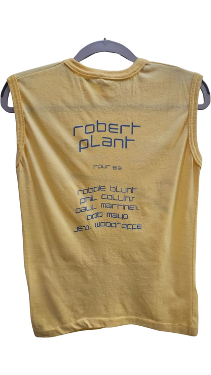 Robert Plant 1983 POM Tour (Yellow) T-Shirt