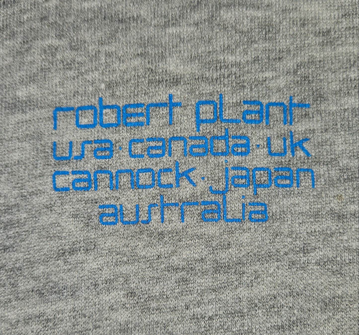 Robert Plant Principles of Moments Tour 1983 Crew Sweatshirt
