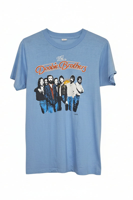 Rockomaha 1980 Festival T-Shirt - Doobie Brothers, Pat Benatar, Sammy Hagar