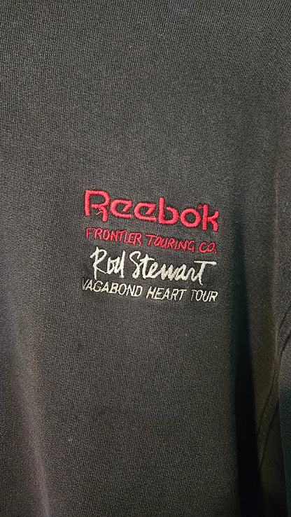 Rod Stewart Vagabond Heart Tour Crew Hoodie (Faded Black)