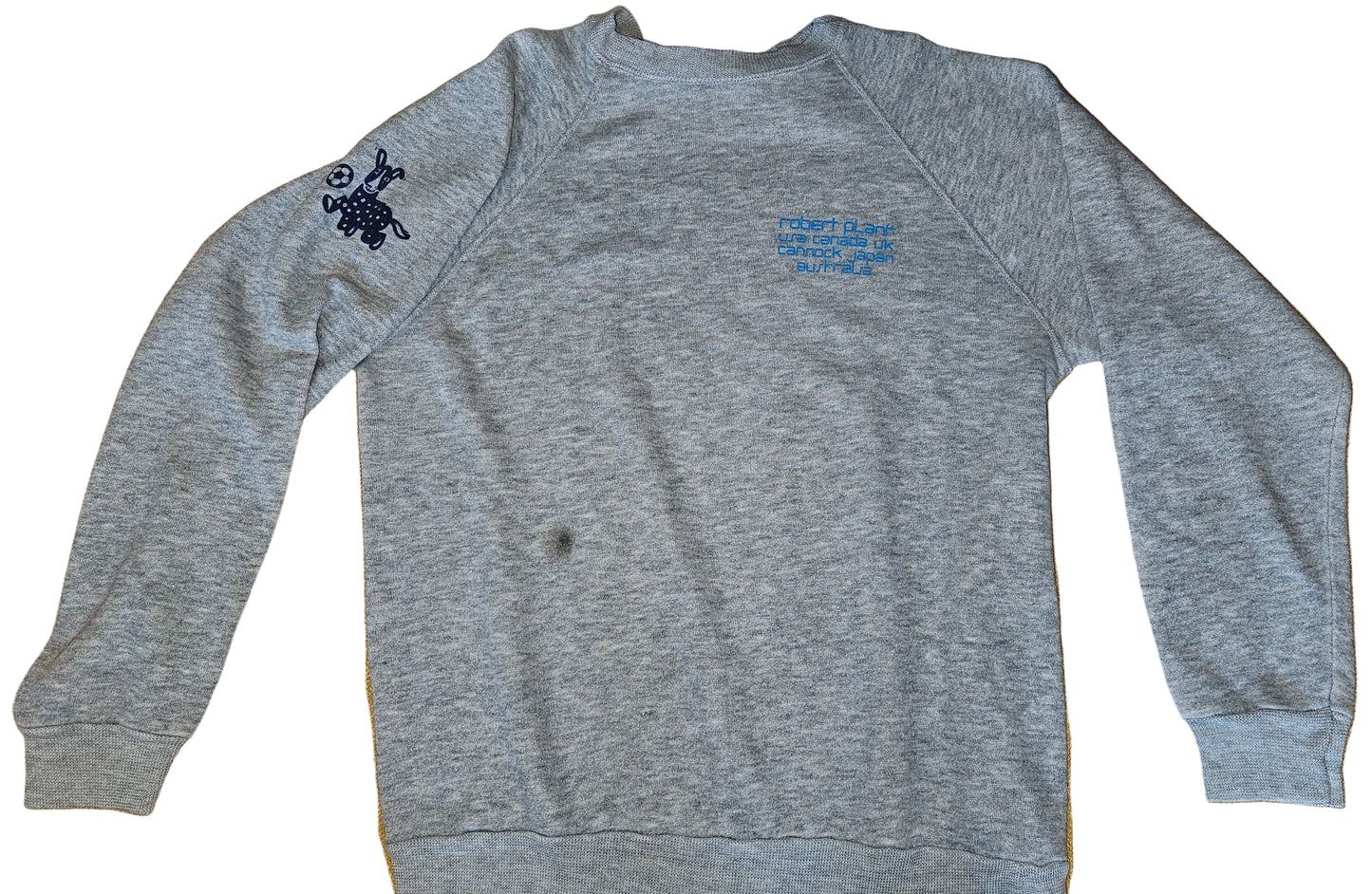 Robert Plant Principles of Moments Tour 1983 Crew Sweatshirt