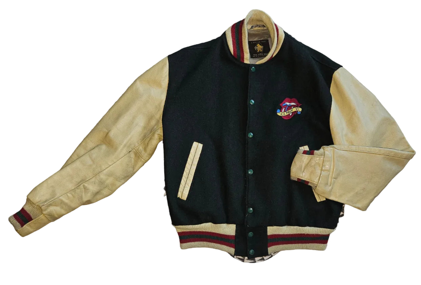 Rolling Stones US Tour 1981 Crew Jacket