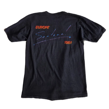 Santana Zebop Europe Tour 1981 Shirt