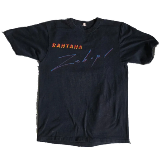 Santana Zebop Europe Tour 1981 Shirt