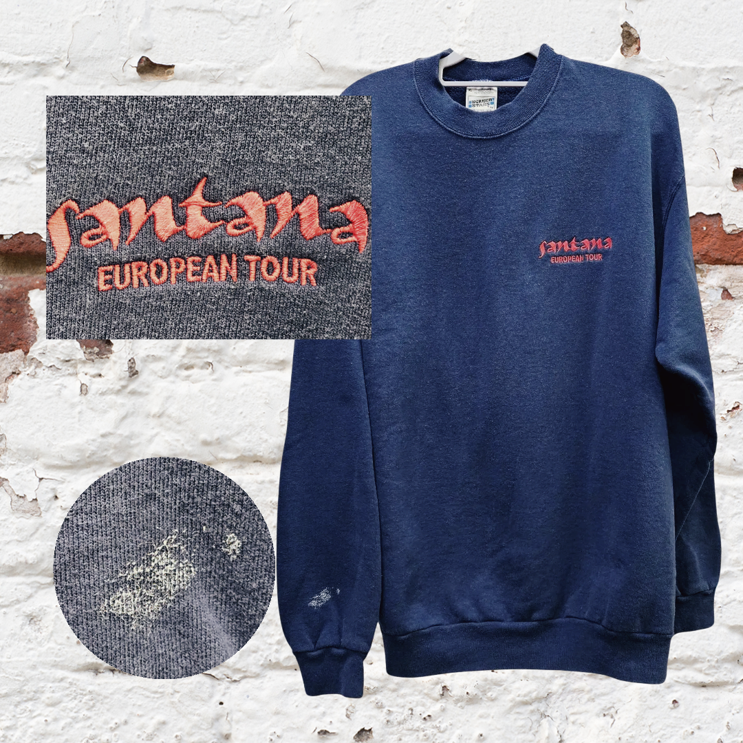 Santana European Tour Crew Sweatshirt | Bruce Jones Closet