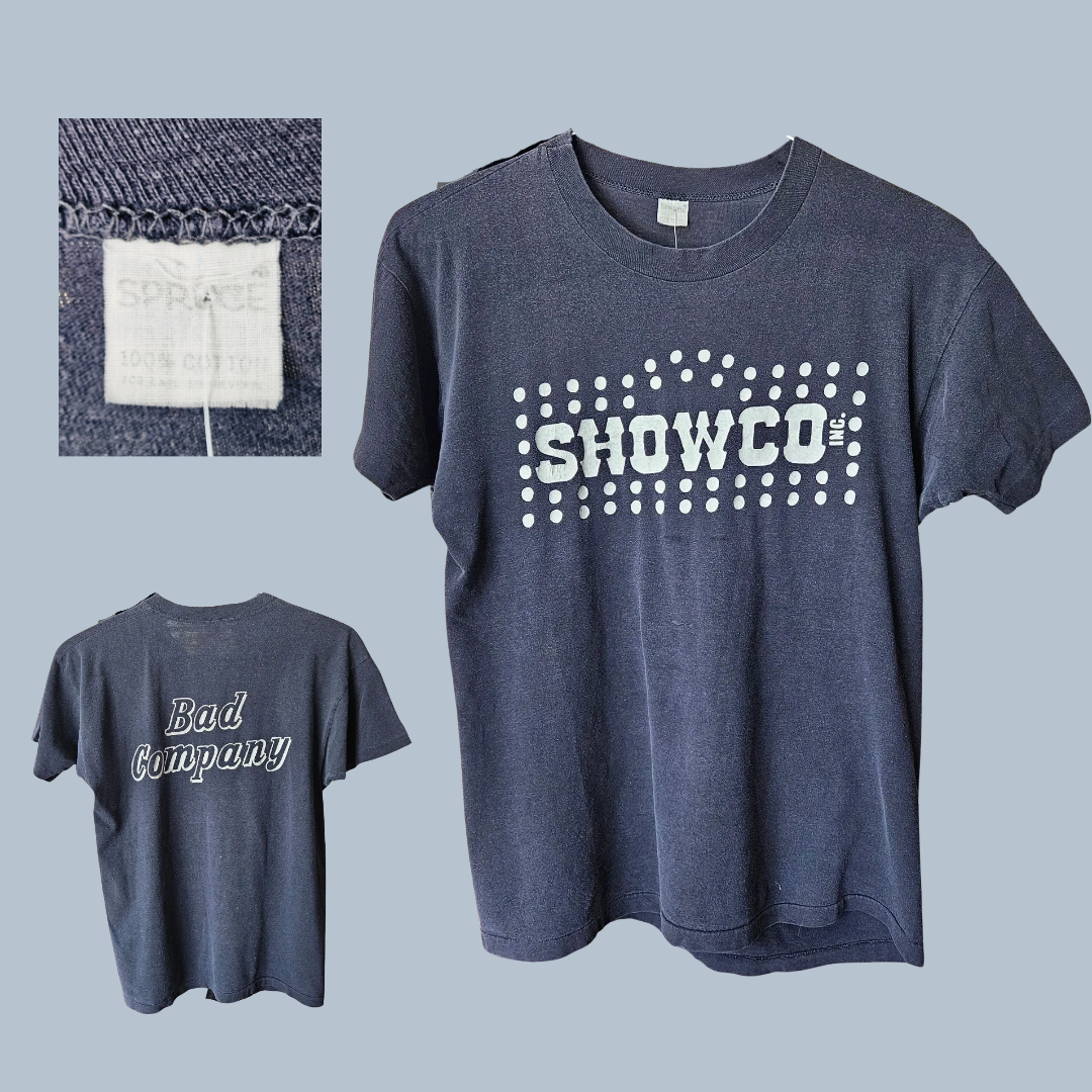 Bad Company 1976 Tour Shirt (Black, L)