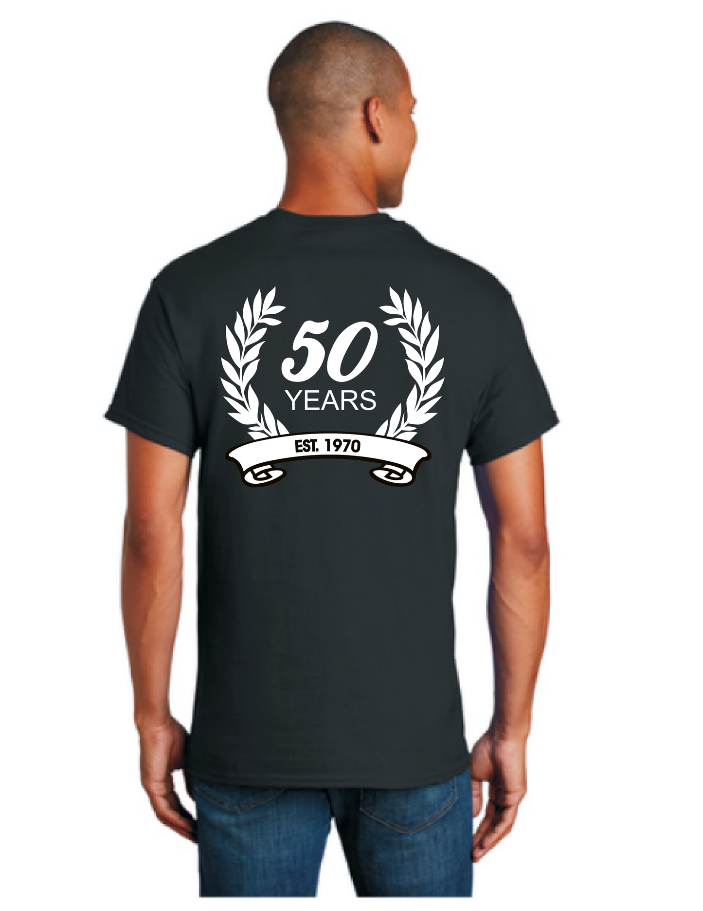 Alumni Only SHOWCO 50th Anniversary Tee (100% Cotton) GILDAN