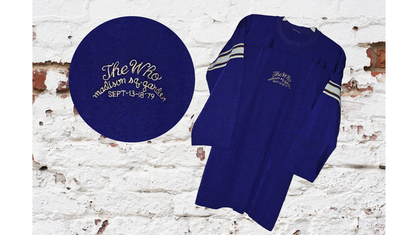 The Who 1979 RARE Madison Square Garden