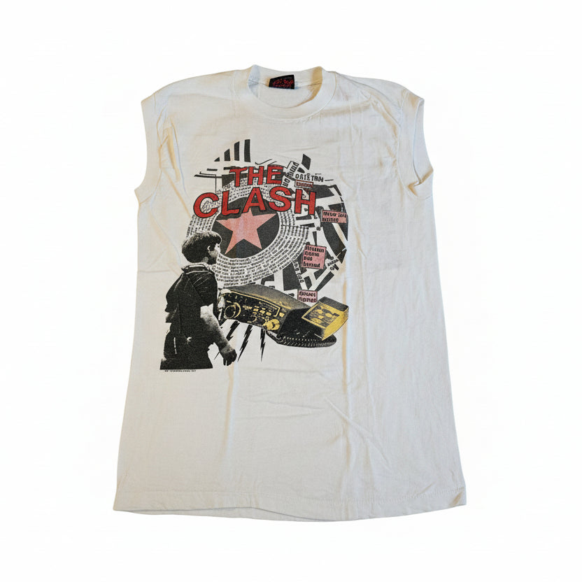 The CLASH - Sleeveless Tee- 1984 - Out of Control
