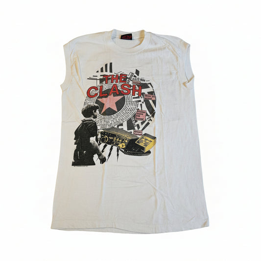 The CLASH - Sleeveless Tee- 1984 - Out of Control