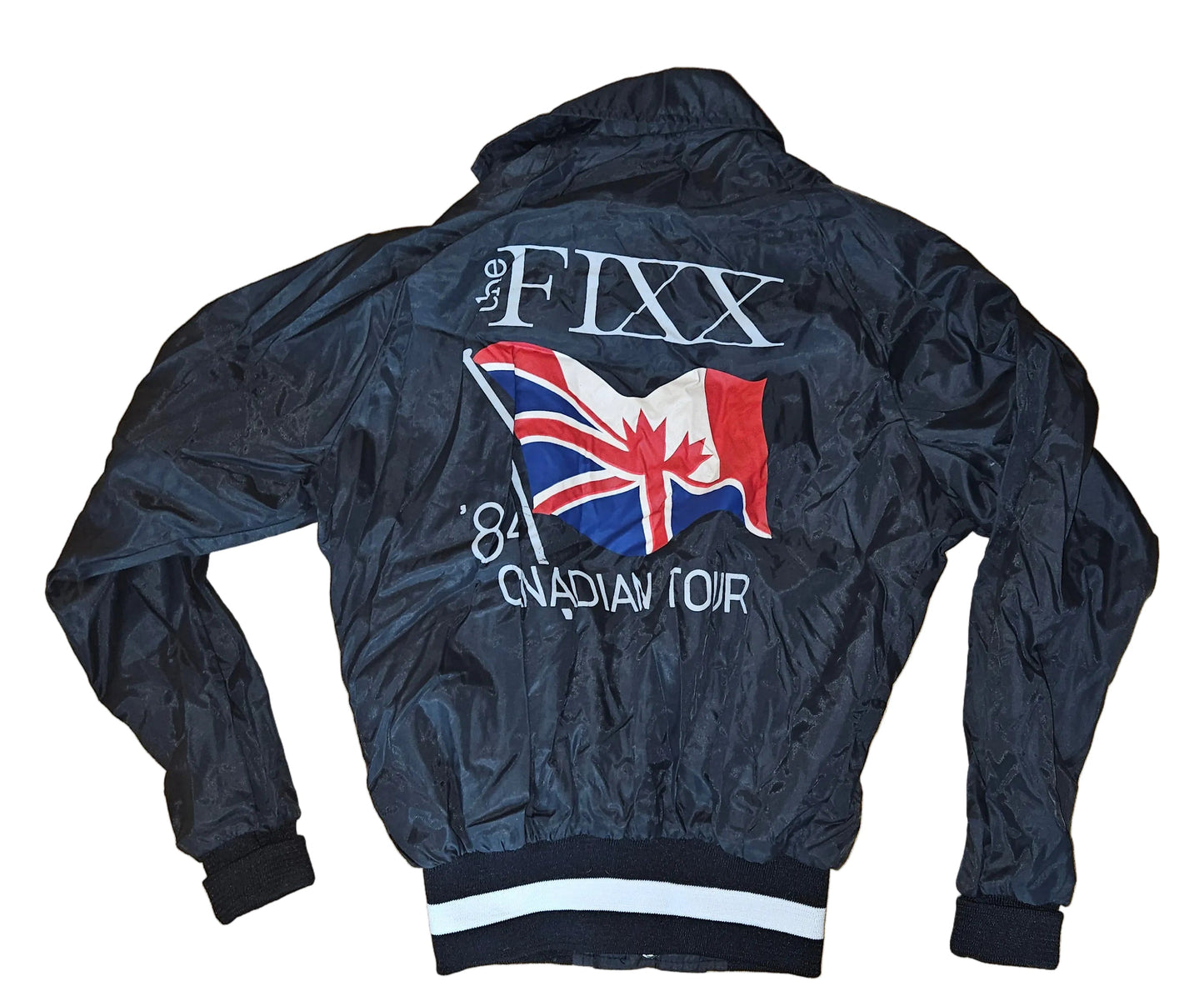 The Fixx 1984 Canadian Tour Windbreaker Snap Jacket — Dr. Funk Ponczek Collection