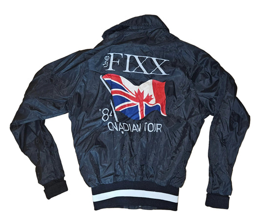 The Fixx 1984 Canadian Tour Windbreaker Snap Jacket — Dr. Funk Ponczek Collection
