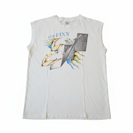 The Fixx Phantom North American Tour sleeveless tee - front with album artwork