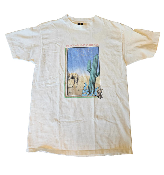 Paul McCartney World Tour 89/90 Crew T-Shirt | Mike Ponczek Collection