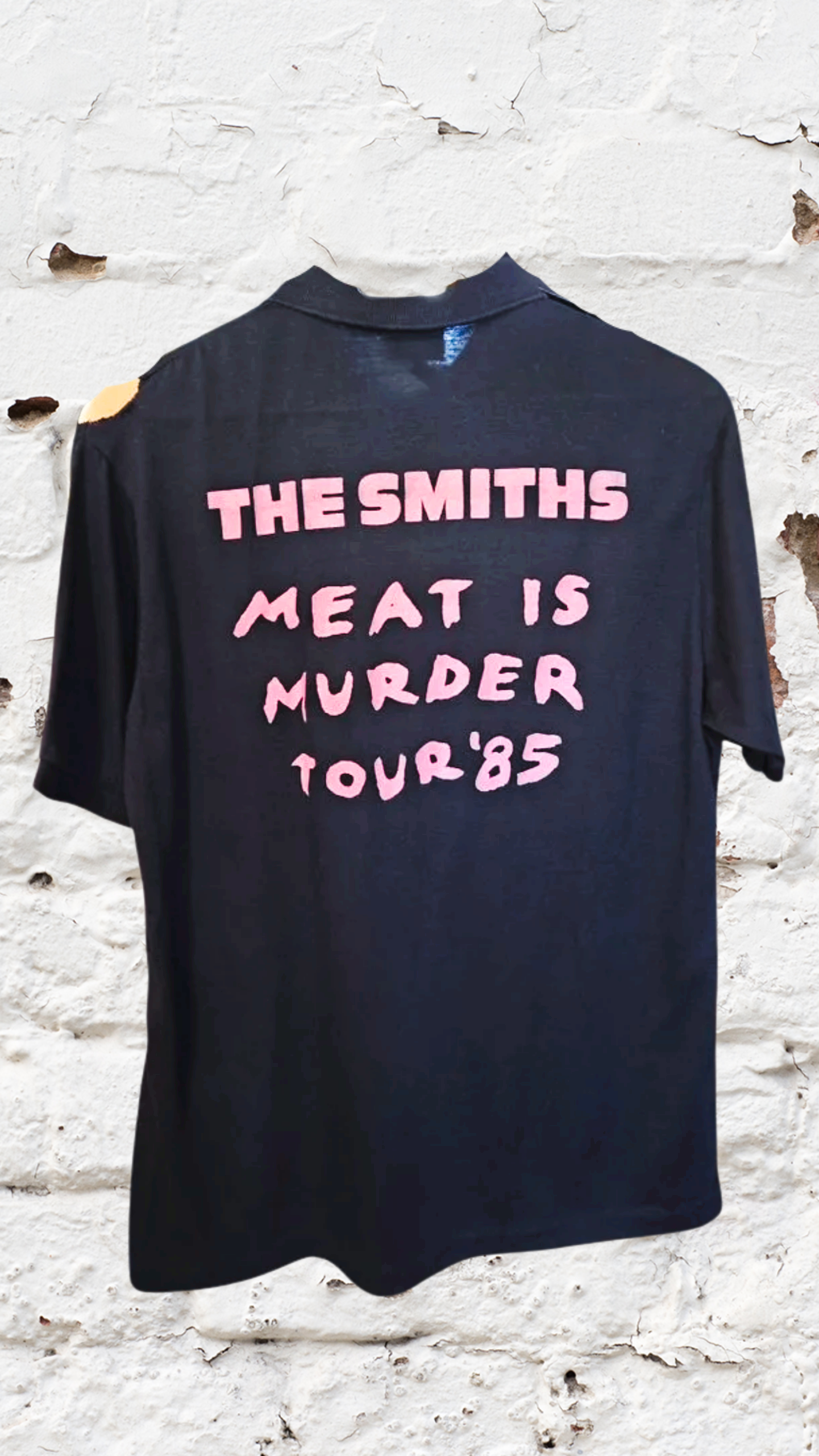Rare 1985 Crew Polo – The Smiths “Meat Is Murder”