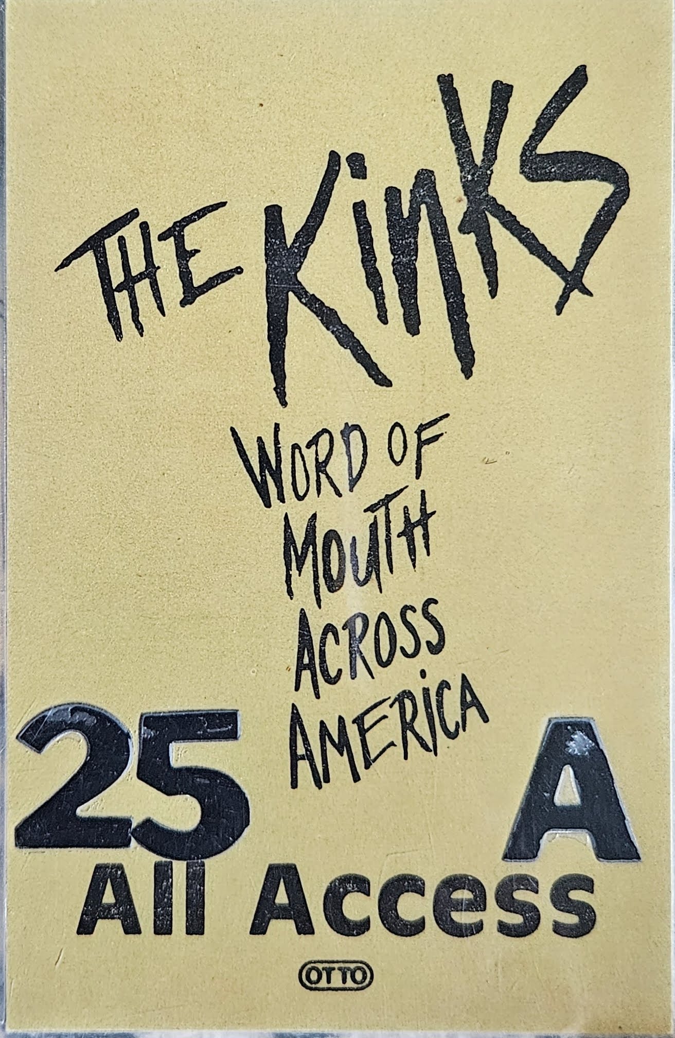 The Kinks Word of Mouth Across America All Access Pass