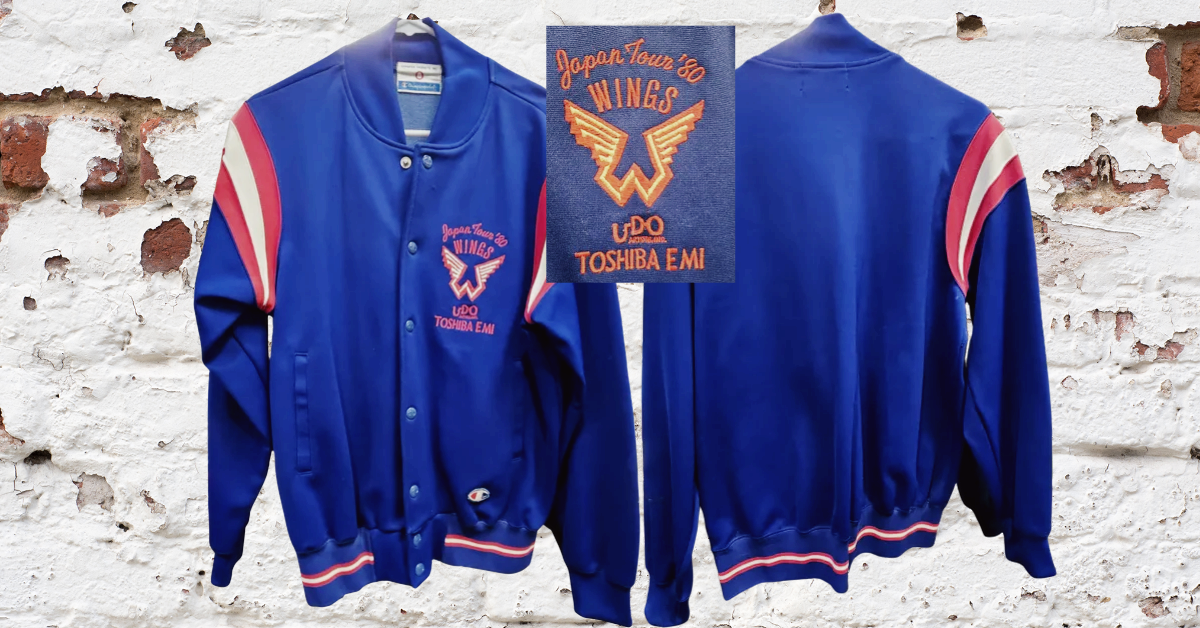Wings Tour Jacket 1980 Japan - Rare!