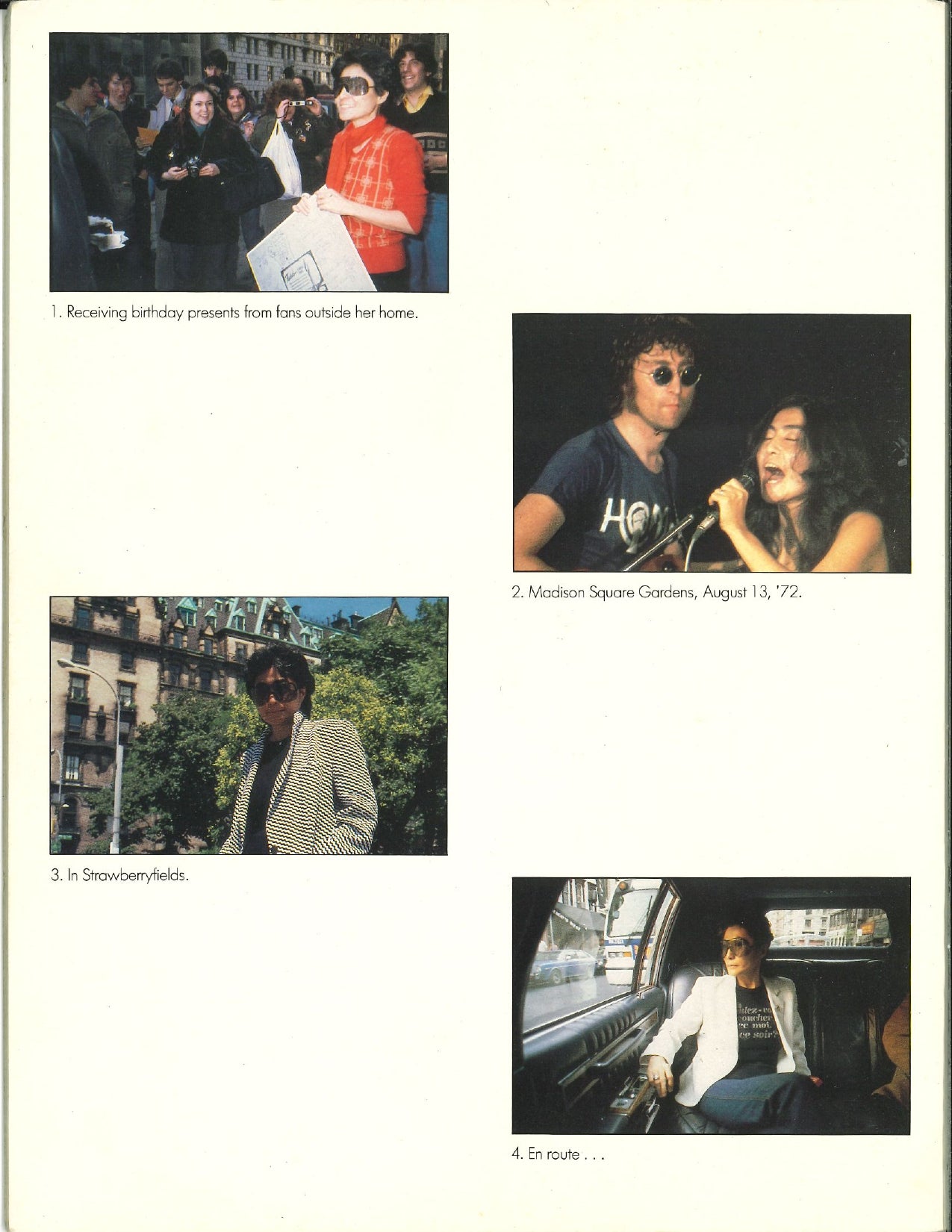 Yoko Ono — 1986 Starpeace World Tour Original Concert Program | Mike “Dr. Funk” Ponczek’s Closet