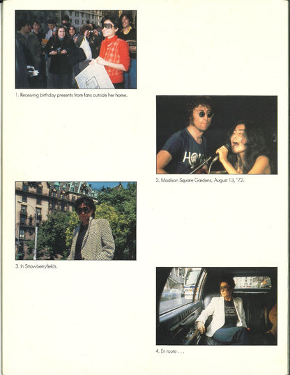 Yoko Ono — 1986 Starpeace World Tour Original Concert Program | Mike “Dr. Funk” Ponczek’s Closet