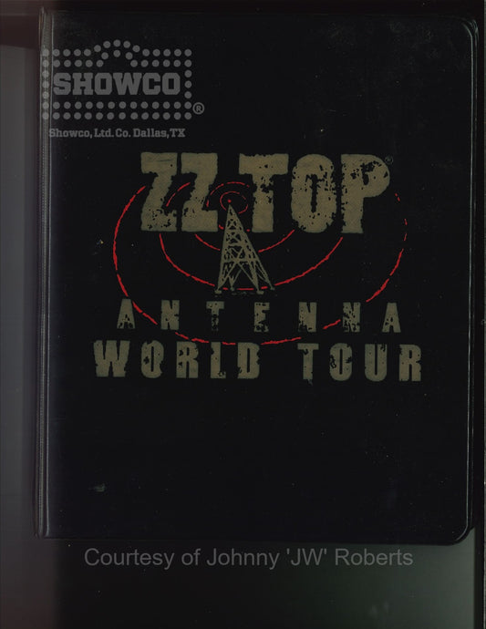 ZZ Top Antenna World Tour 1994 — Original Full Tour Itinerary Binder