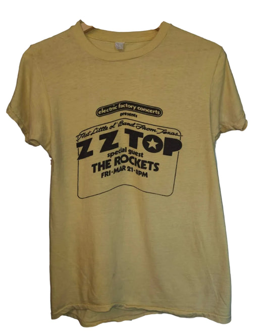 Electric Factory Presents ZZ Top and Rockets Crew Tee