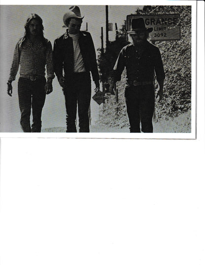 ZZ Top Texas Tour 1975 Program — Arena production and stage setup photos