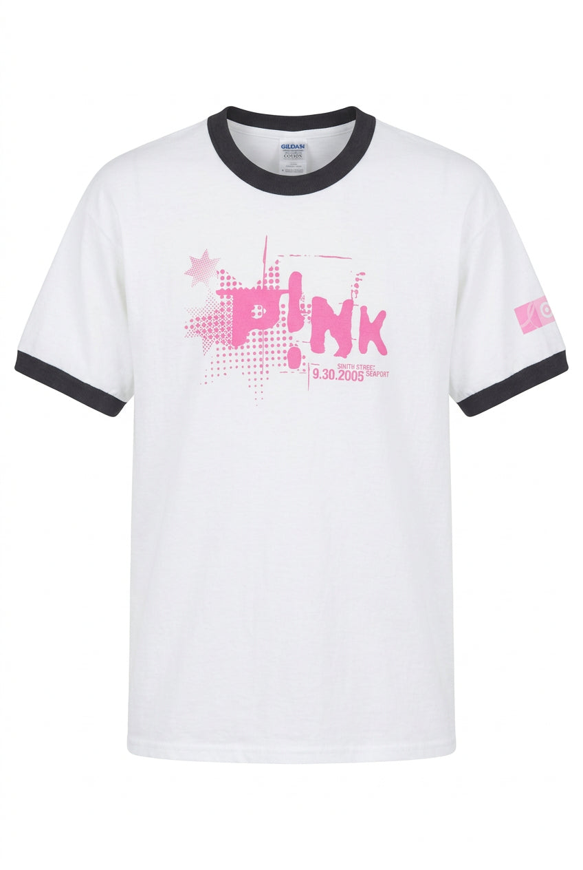 PINK -9.30.2005-SOUTH STREET SEAPORT RINGER TEE-KOMEN-TARGET from Bruce Jones’s collection — photograph 311