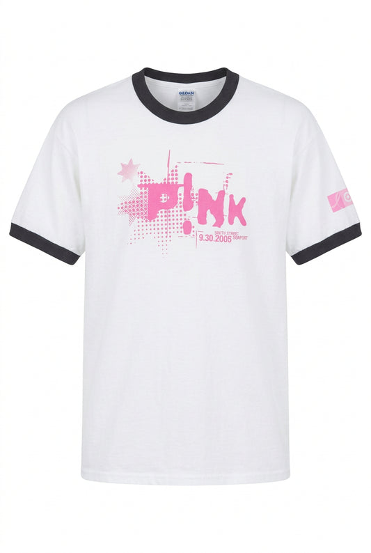PINK -9.30.2005-SOUTH STREET SEAPORT RINGER TEE-KOMEN-TARGET from Bruce Jones’s collection — photograph 311