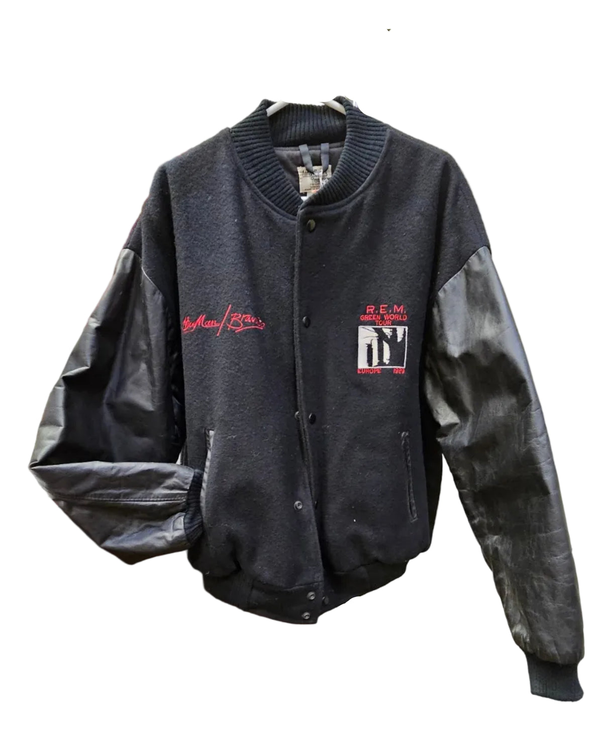 R.E.M. Green World Tour Jacket - Europe 1989 from Bruce Jones’s collection — photograph 94